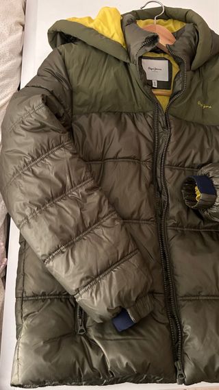 Chaqueta Pepe Jeans niño verde. Talla 16