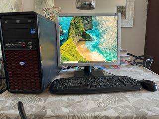 Ordenador ASUS + Monitor LG + Teclado y Ratón
