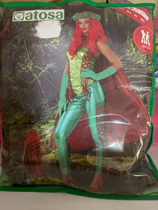 NUEVO! Disfraz Hiedra Venenosa Mujer Talla M/L
