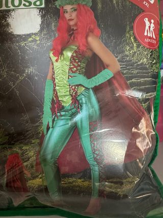 NUEVO! Disfraz Hiedra Venenosa Mujer Talla M/L