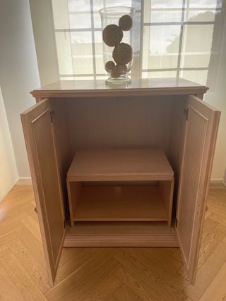 Mueble auxiliar beige/blanco