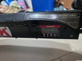 Patinete Eléctrico Negro/Rojo