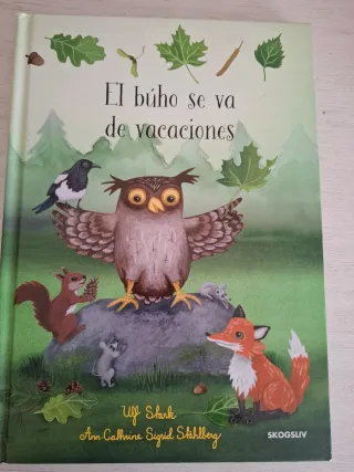 Libro El búho se va de vacaciones