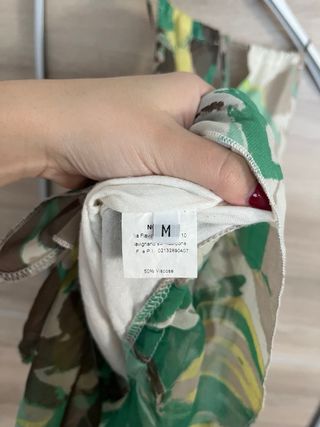 Top No-ná fantasia floreale taglia M