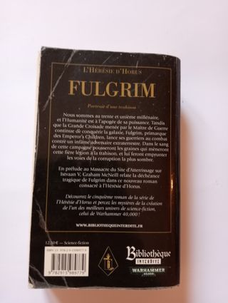 Fulgrim ,L'Hérésie d'Horus - Graham McNeill