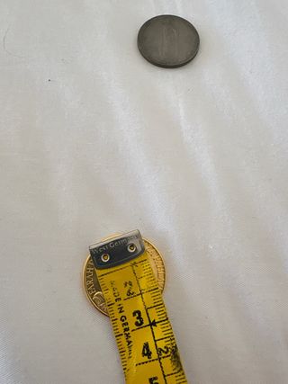 Moneta placcata oro vintage da collezione