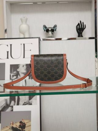 Borsa Sella Celine Arc de Triomphe Marrone