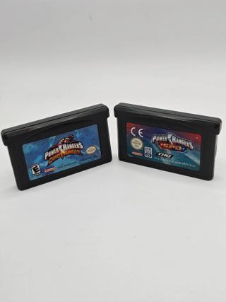 Lotto Power Rangers Nintendo Gameboy Advance GBA