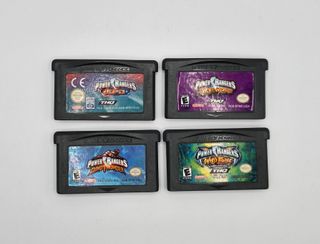 Lotto Power Rangers Nintendo Gameboy Advance GBA