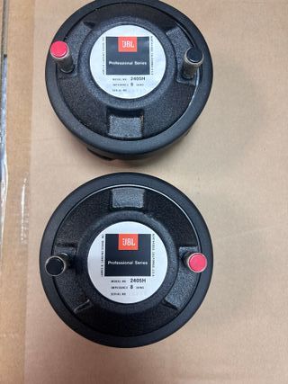 2 x JBL 2405H Drivers