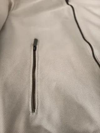 Chaqueta Zara Hombre Blanca