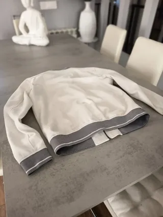 Chaqueta Zara Hombre Blanca