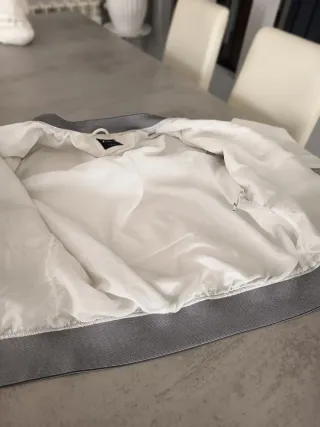 Chaqueta Zara Hombre Blanca