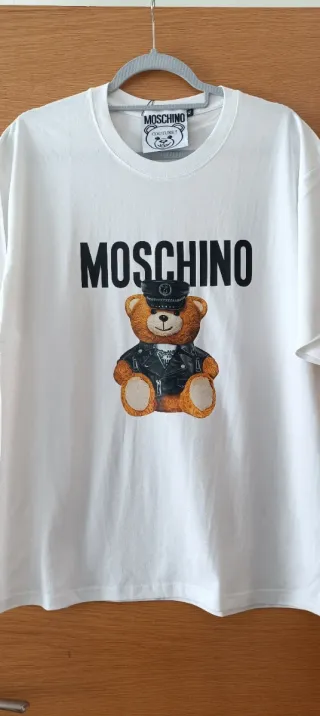 Camiseta Moschino Oso Motero Talla XL