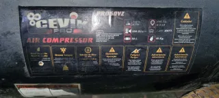 Compresor Cevik Pro 3 HP 356 L/min
