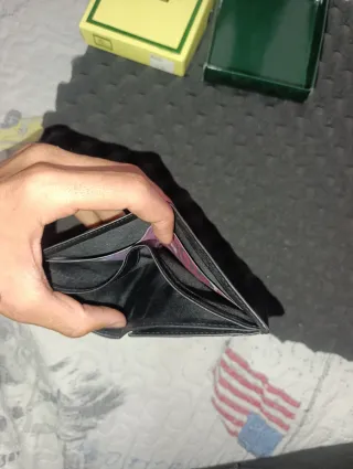 Cartera hecha a mano