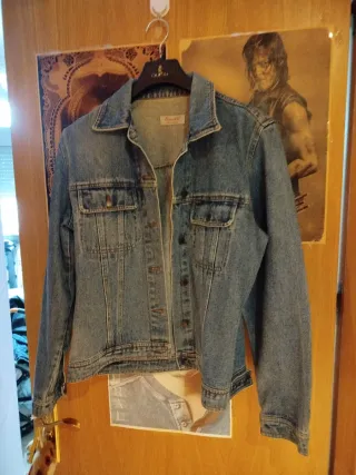 Cazadora vaquera azul