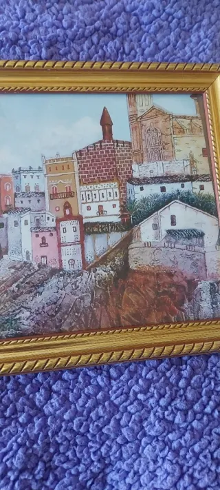 2 Cuadros Decorativos de Elche.  Paisaje antiguo.