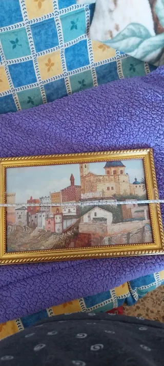 2 Cuadros Decorativos de Elche.  Paisaje antiguo.