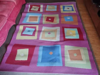 Alfombra juvenil multicolor