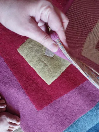 Alfombra juvenil multicolor