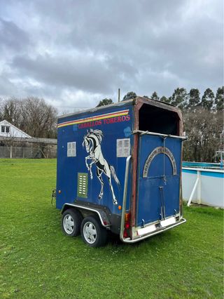 Remolque caballos 2 plazas