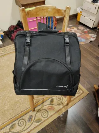 Zaino Nero per Fisarmonica 72/80 Bassi