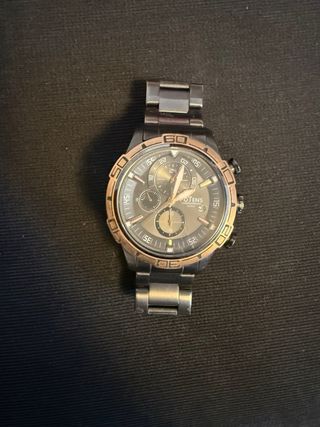 Reloj POTENS Cronógrafo Hombre Oro/Gris