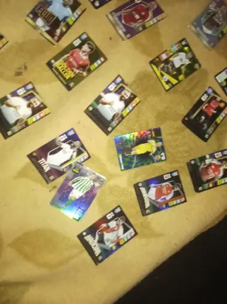 Cromos de fútbol antiguos
