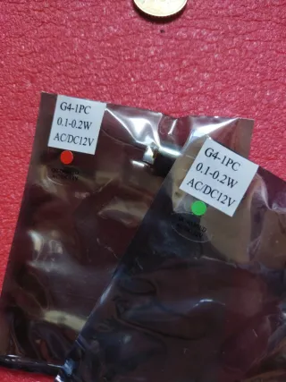 20x G4 LED trasparente con base metallica