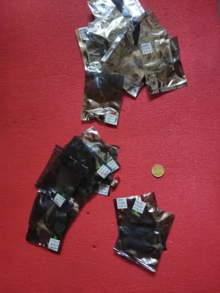 20x G4 LED trasparente con base metallica