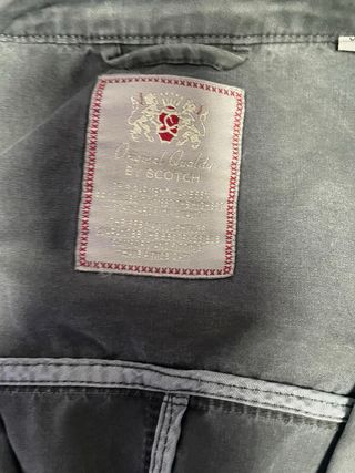 Chaqueta Scotch & Soda Gris Talla XL