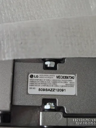 Soporte Pared LG Zero Gap Slim Oled