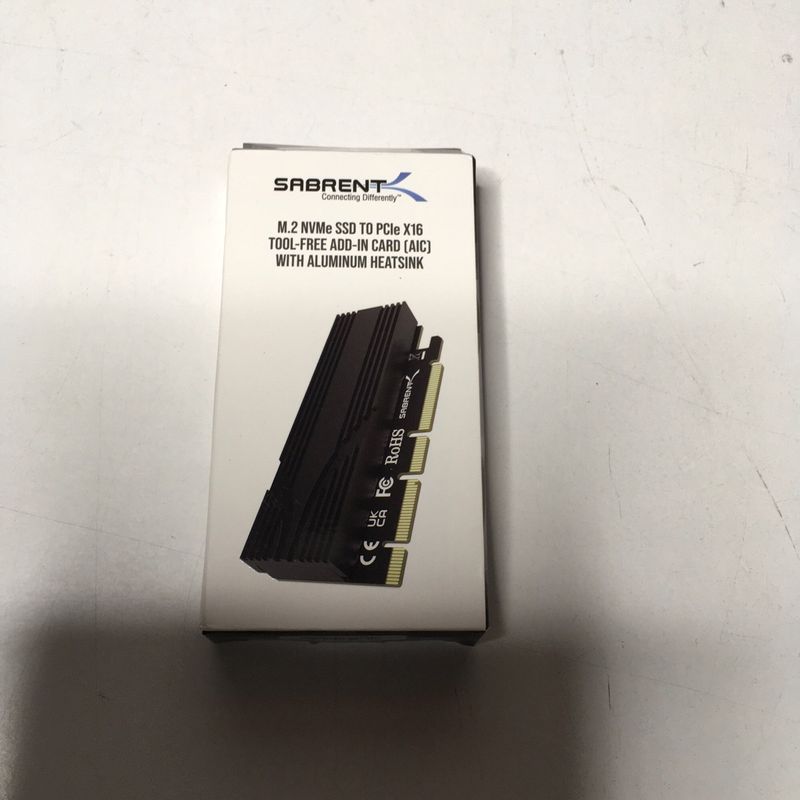 Adaptador Sabrent M.2 NVMe a PCIe X16