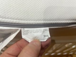 Cuna IKEA Sundvik + COLCHÓN Blanca 60x120 cm