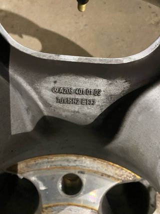 Llantas Ronal Mercedes-Benz CLK BM 209