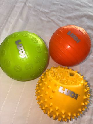 Lote 3 Pelotas Ludi (Verde, Naranja, Amarillo)