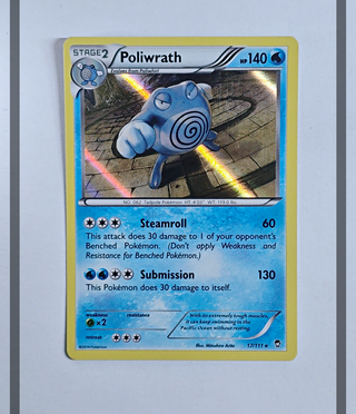 Poliwrath 17/111 FFI Pokemon ENG-NM