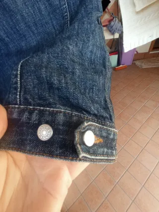 Giubbino in jeans Guess donna blu