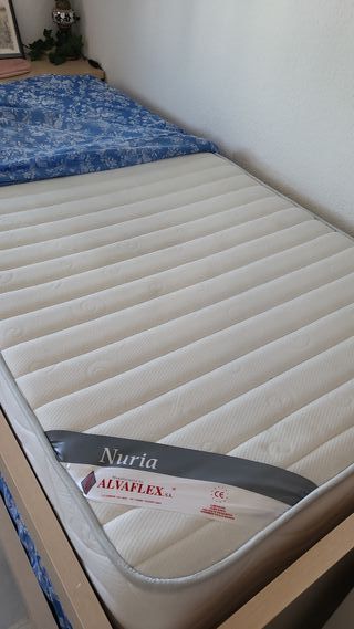 Cama nido con colchón viscoelástico