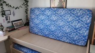 Cama nido con colchón viscoelástico