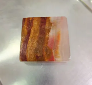 Cenicero Vintage Alabastro/Ónix Años 70