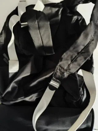 Mochila Plegable Cabina Avión Negra