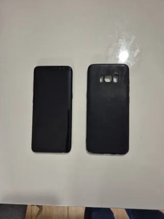 Samsung S8 con fundas