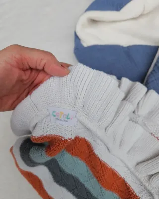 Saco capazo y manta bebé