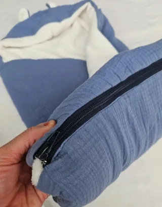 Saco capazo y manta bebé