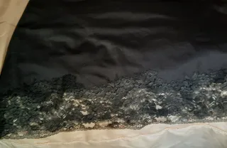 Camisón encaje negro talla XXXL