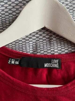 T-shirt Moschino donna stampa SPACE LOVE