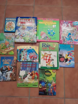 Lote de cuentos infantiles