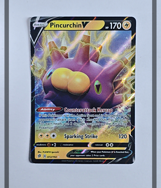 Pincurchin V 072/192 RCL Pokemon ENG-NM